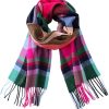 Red Black Bold Strip Plaid