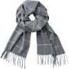 Gray Square Plaid
