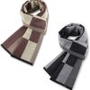 Rectangles Border / Kakhi + Grey
