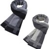 Vertical Stripe / Black + Grey