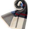 Gray Navy Tartan