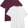 Burgundy/White