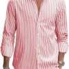 Narrow Striped Pink