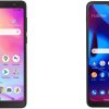 Smartphone + Blue Smartphone